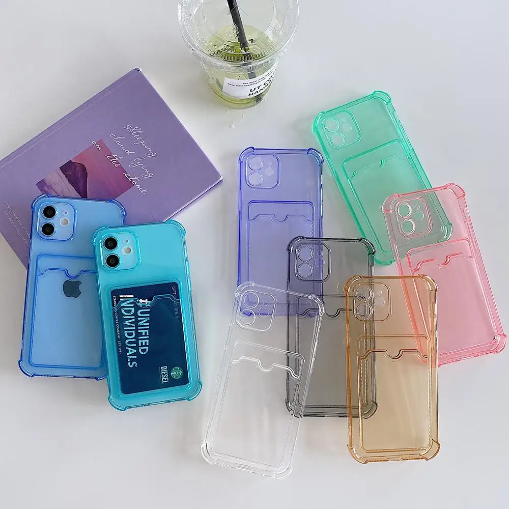 Transparent Card Package Silicone Phone Case For IPhone 12 11 Pro Max Soft Shockproof Cover for IPhone X XR XS Max 7 8 Plus Case
Transparent Card Package Silicone Phone Case For IPhone 12 11 Pro Max Soft Shockproof Cover for IPhone X XR XS Max 7 8 Plus Case