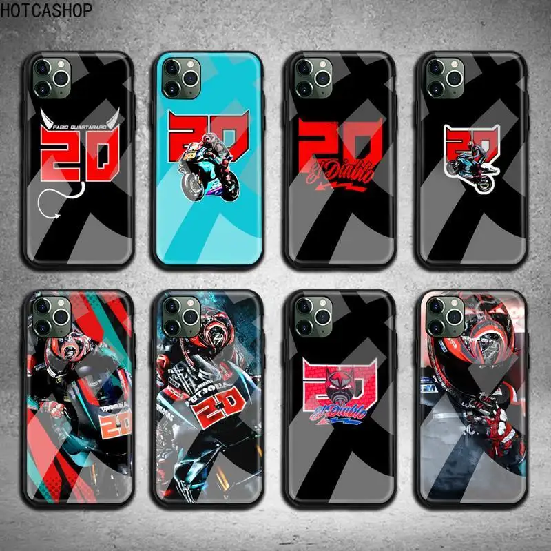 Fabio Quartararo 20 Phone Case Tempered Glass For iPhone 12 pro max mini 11 Pro XR XS MAX 8 X 7 6S 6 Plus SE 2020 case
Fabio Quartararo 20 Phone Case Tempered Glass For iPhone 12 pro max mini 11 Pro XR XS MAX 8 X 7 6S 6 Plus SE 2020 case