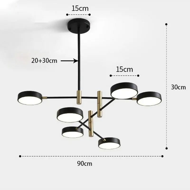 Modern Minimalist LED Chandelier Black White 4 6 Heads Lamp for Bedroom Dining Living Room Restaurant Loft Hall Interior Decor
Modern Minimalist LED Chandelier Black White 4 6 Heads Lamp for Bedroom Dining Living Room Restaurant Loft Hall Interior Decor