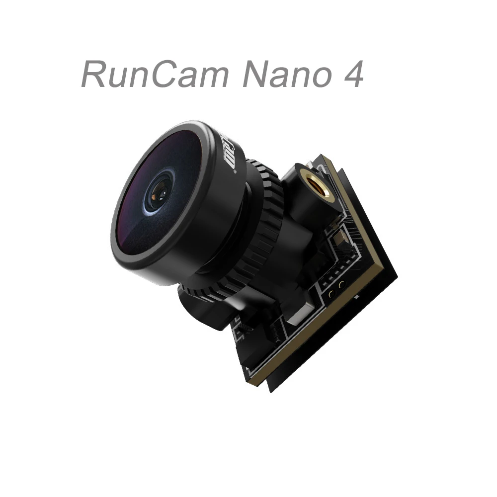 RunCam Nano 4 Camera 1/3" CMOS 800TVL 2.1mm NTSC / PAL for RC Drone Spare Parts DIY Quadcopter
RunCam Nano 4 Camera 1/3" CMOS 800TVL 2.1mm NTSC / PAL for RC Drone Spare Parts DIY Quadcopter