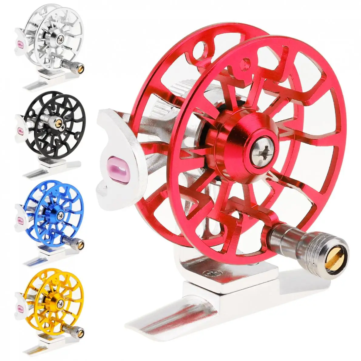 Full Metal Former Ice Fishing Reel Fly Fishing Wheel Ultra-Light 50g 5Colors Optional
Full Metal Former Ice Fishing Reel Fly Fishing Wheel Ultra-Light 50g 5Colors Optional