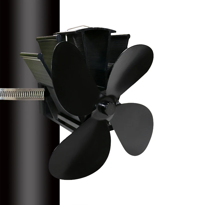 Home Fireplace Fan Heat Distribution Wall Hanging 4 Blade Black Heat Powered Stove Fan Log Wood Burner Eco Friendly Quiet
Home Fireplace Fan Heat Distribution Wall Hanging 4 Blade Black Heat Powered Stove Fan Log Wood Burner Eco Friendly Quiet