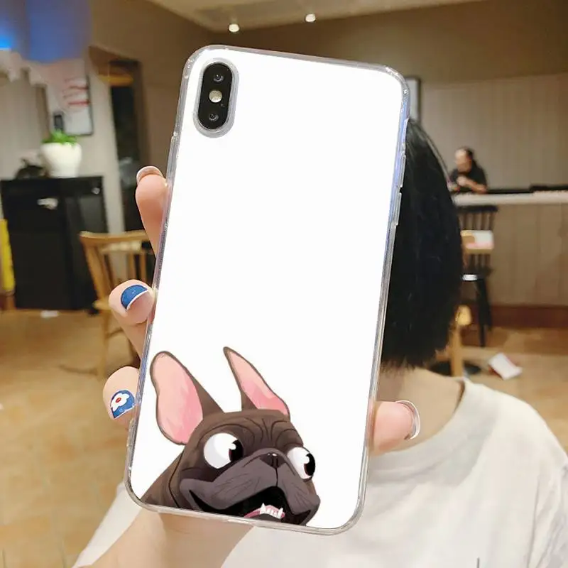 French bulldog dog animal Phone Case Transparent for iPhone 6 7 8 11 12 s mini pro X XS XR MAX Plus
French bulldog dog animal Phone Case Transparent for iPhone 6 7 8 11 12 s mini pro X XS XR MAX Plus