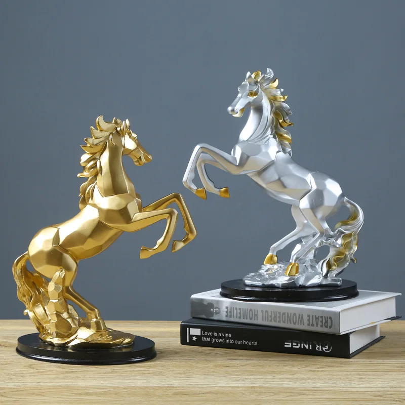 Creative Horse To Success Resin Figurines Modern Home Living Room Porch TV Cabinet Office Desktop Crafts Decorative Figurines
Creative Horse To Success Resin Figurines Modern Home Living Room Porch TV Cabinet Office Desktop Crafts Decorative Figurines