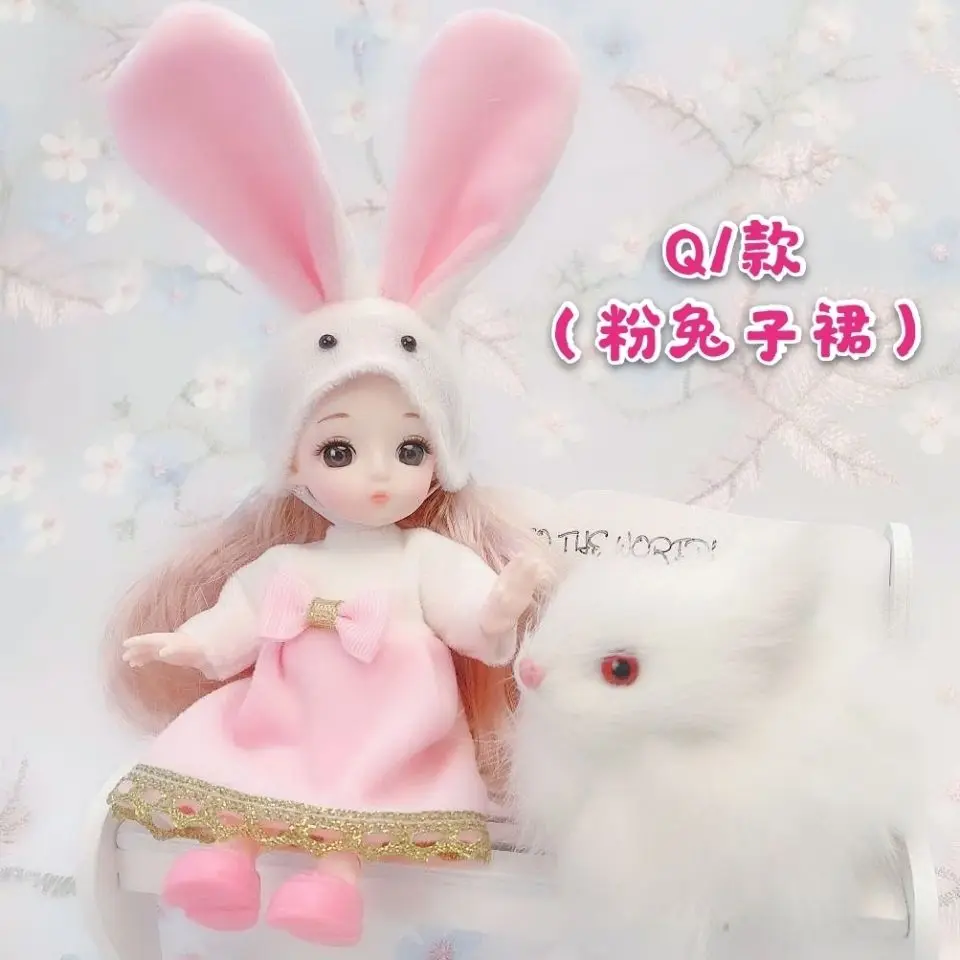 New BJD Doll Accessories 16 Cm Doll's Dress for Doll Clothes Kids DIY Dress Up Toy Clothes Gifts for Girls
New BJD Doll Accessories 16 Cm Doll's Dress for Doll Clothes Kids DIY Dress Up Toy Clothes Gifts for Girls