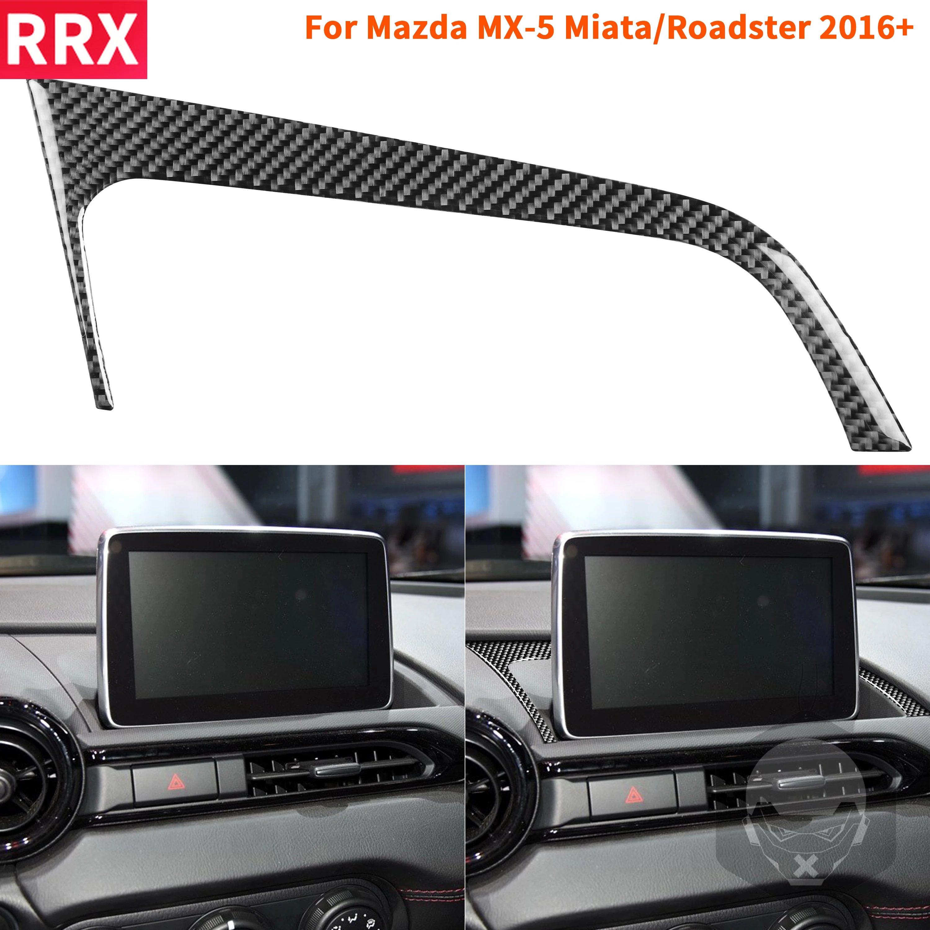 RRX Navigation Display Holder Base Frame Sticker For Mazda MX-5 Miata 2016-2020 MX5 ND Carbon Fiber Interior Car Accessories
RRX Navigation Display Holder Base Frame Sticker For Mazda MX-5 Miata 2016-2020 MX5 ND Carbon Fiber Interior Car Accessories
