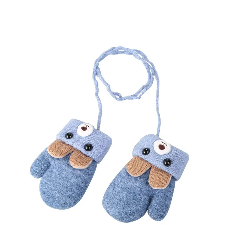 Cute ears bear cartoon children's gloves winter knitting wool double layer with extra thickness to keep warm
Cute ears bear cartoon children's gloves winter knitting wool double layer with extra thickness to keep warm