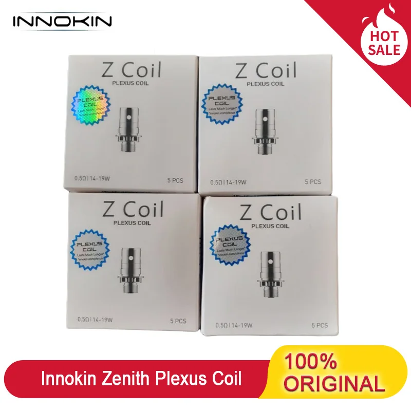 Original Innokin Zenith Plexus Coil Replacment 0.5ohm Atomizer Core Z Plex 3D 0.48ohm Vaporizer for Innokin Zenith Zlide Tank
Original Innokin Zenith Plexus Coil Replacment 0.5ohm Atomizer Core Z Plex 3D 0.48ohm Vaporizer for Innokin Zenith Zlide Tank