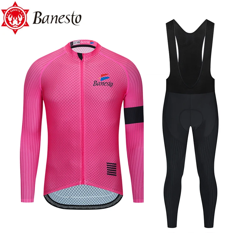 Banesto Long Sleeve Cycling Clothing Set Top Quality Autumn Cycling Jerseys MTB Bike Bicycle Clothes Ropa Maillot Ciclismo
Banesto Long Sleeve Cycling Clothing Set Top Quality Autumn Cycling Jerseys MTB Bike Bicycle Clothes Ropa Maillot Ciclismo