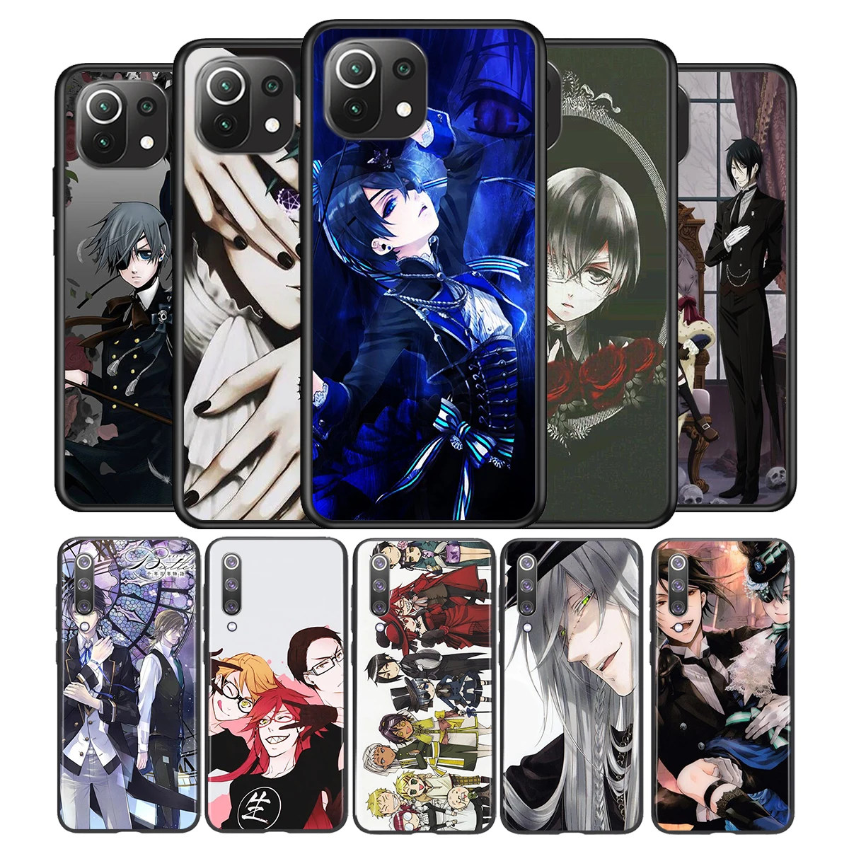 Anime Butler Silicone Cover For Xiaomi Mi Note 11 11T 11i 10i 10T 10 9 9T 9 SE Lite Pro Ultra Phone Case
Anime Butler Silicone Cover For Xiaomi Mi Note 11 11T 11i 10i 10T 10 9 9T 9 SE Lite Pro Ultra Phone Case