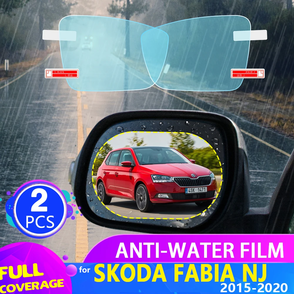 Пленка на зеркало заднего вида автомобиля для Skoda Fabia Нью-Джерси 2015 2016 2017 2018 2019 2020 MK3 Анти-туман Водонепроницаемая наклейка аксессуары
Пленка на зеркало заднего вида автомобиля для Skoda Fabia Нью-Джерси 2015 2016 2017 2018 2019 2020 MK3 Анти-туман Водонепроницаемая наклейка аксессуары