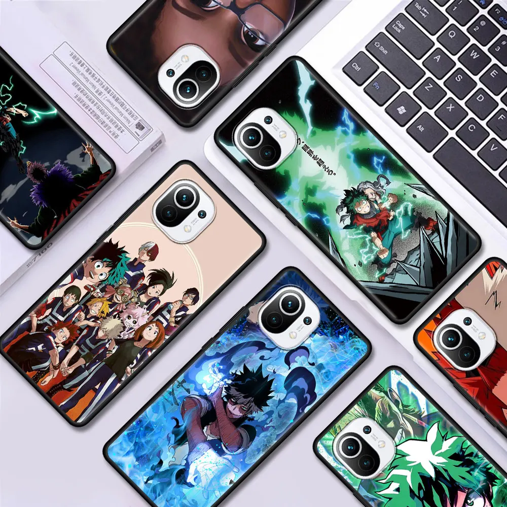 My Hero Academia Phone Case for Mi Poco X3 M3 Pro X3 NFC F3 Pocophone F1 Black Soft Silicone TPU Couqe Cover Capa Anti-knock
My Hero Academia Phone Case for Mi Poco X3 M3 Pro X3 NFC F3 Pocophone F1 Black Soft Silicone TPU Couqe Cover Capa Anti-knock