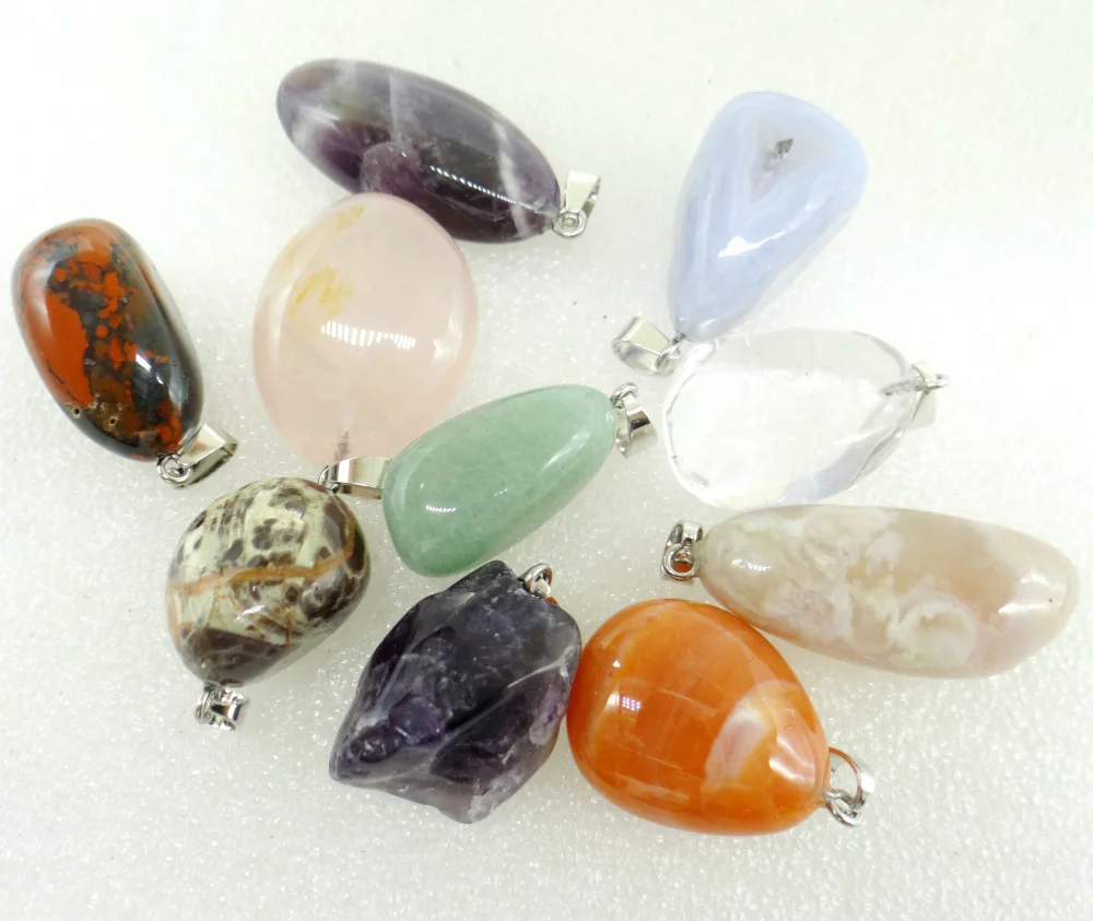 2020 Hot Selling Natural Agate Quartz Stone Charm Irregular Pendant For DIY Jewelry Making Necklace For Men Woman 10PC
2020 Hot Selling Natural Agate Quartz Stone Charm Irregular Pendant For DIY Jewelry Making Necklace For Men Woman 10PC