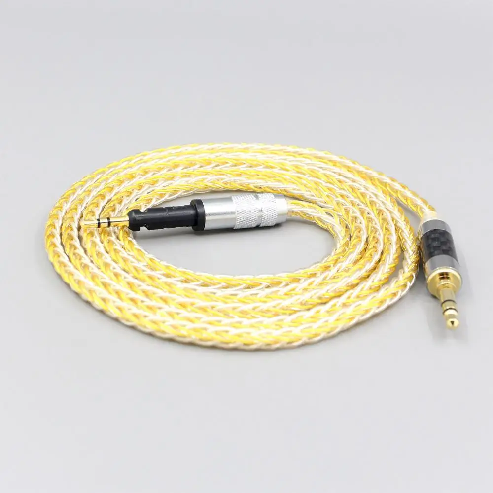 LN007274 8 Core Silver Gold Plated Braided Earphone Cable For Sennheiser HD6 HD7 HD8 MIX DJ HD595 Headphone
LN007274 8 Core Silver Gold Plated Braided Earphone Cable For Sennheiser HD6 HD7 HD8 MIX DJ HD595 Headphone