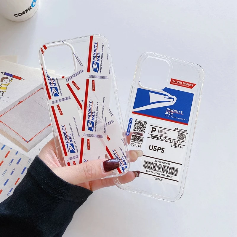Retro Case for iphone 11 12 Pro Max Express label Bar code transparent soft case for iphone 12MINI X XS MAX 7 8 Plus back cover 
Retro Case for iphone 11 12 Pro Max Express label Bar code transparent soft case for iphone 12MINI X XS MAX 7 8 Plus back cover