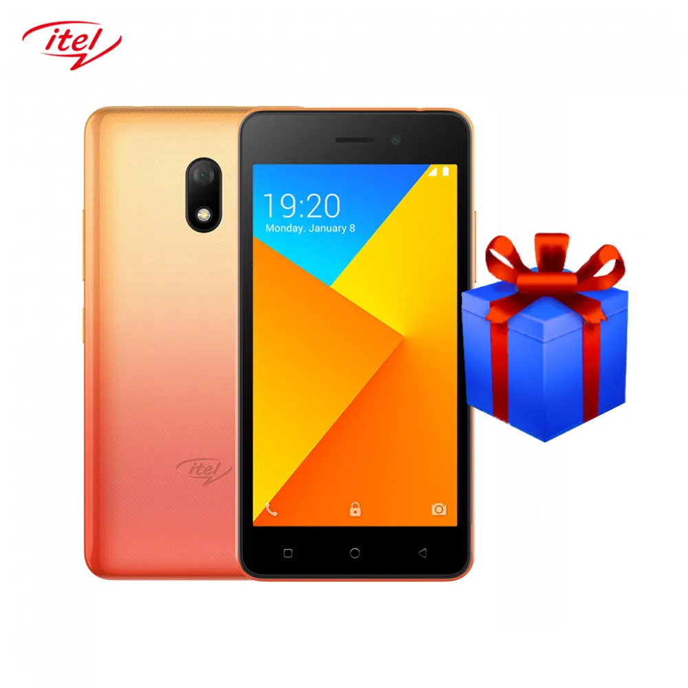Смартфон ITEL A16 Plus 5'' 854x480 1.3GHz 4 Core 1GB RAM 8GB up to 2TB flash 5Mpix/0.3Mpix 2 Sim 2G 3G|Смартфоны| |