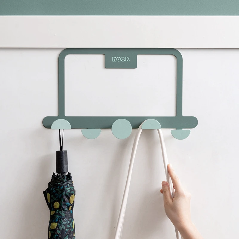 Hook Behind the Door Hanger Without Perforation and Seamless Bedroom Door Clothes Hook Clothes Hanger
Hook Behind the Door Hanger Without Perforation and Seamless Bedroom Door Clothes Hook Clothes Hanger