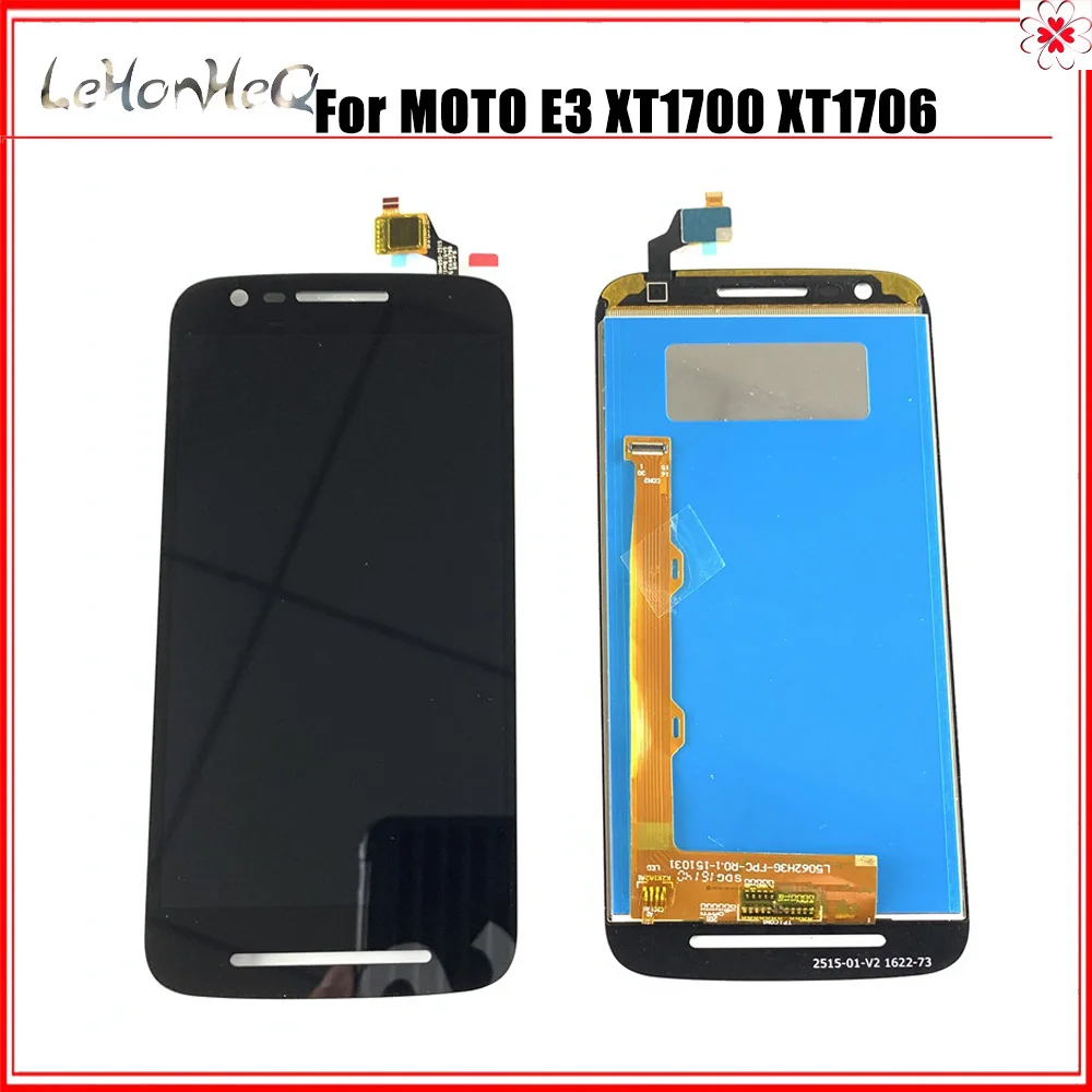 For MotoRola MOTO E3 LCD Touch Screen Digitizer Assembly XT1700 XT1706 Display For MOTO E 3rd Gen LCD Replacement
For MotoRola MOTO E3 LCD Touch Screen Digitizer Assembly XT1700 XT1706 Display For MOTO E 3rd Gen LCD Replacement