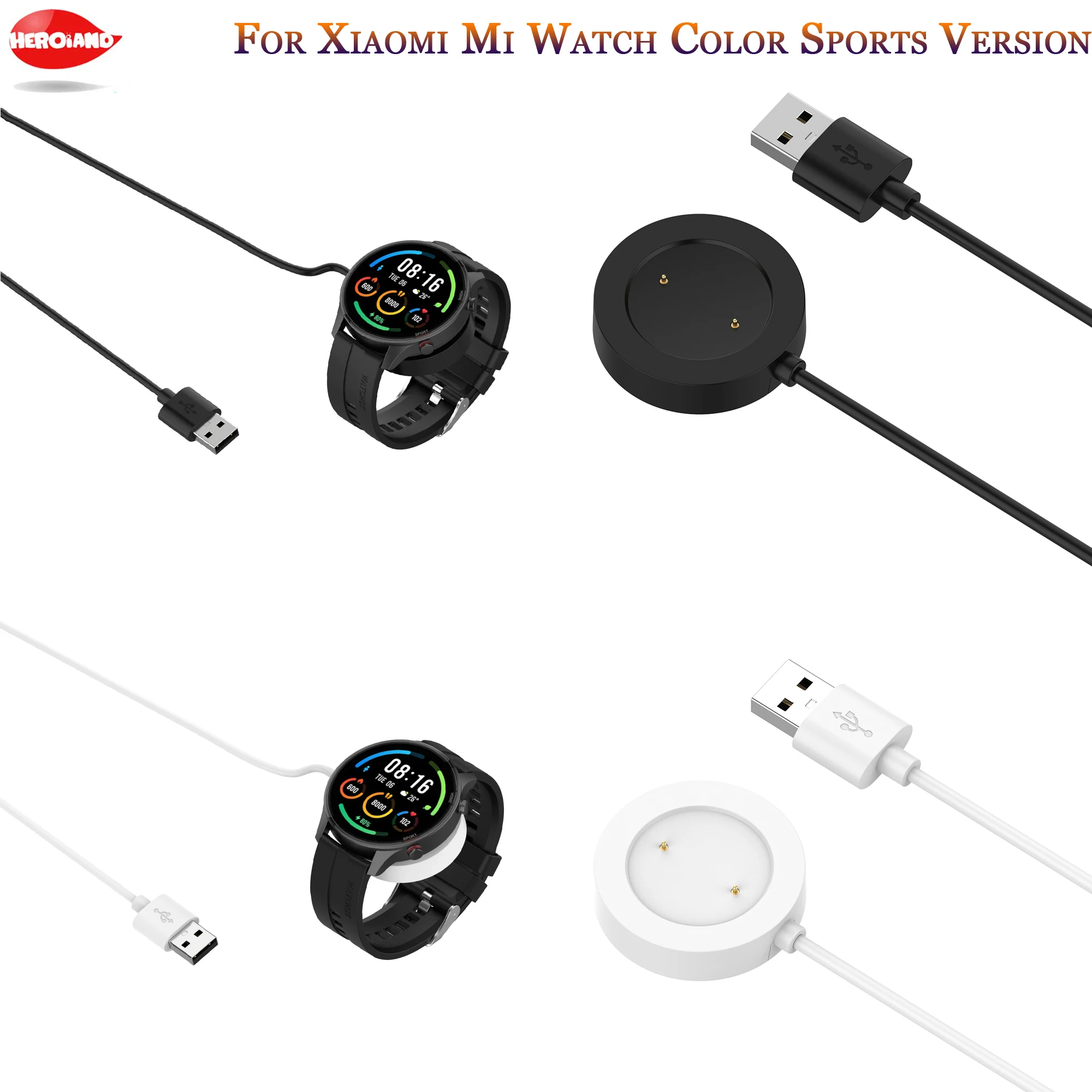 Smart watch Dock Charger Adapter USB Charging Cable Cord Wire for Xiaomi Mi Watch Color Sports Version Smart Watch Accessories
Smart watch Dock Charger Adapter USB Charging Cable Cord Wire for Xiaomi Mi Watch Color Sports Version Smart Watch Accessories
