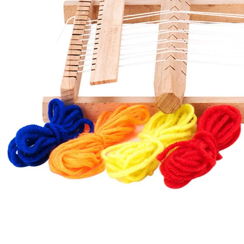 Wood Children DIY Weaving Loom Hand Sewing Knitting Machine Kid Educational Toy MOLD
Wood Children DIY Weaving Loom Hand Sewing Knitting Machine Kid Educational Toy MOLD