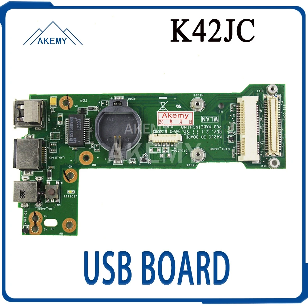 K42JR IO BOARD For Asus K42J X42J A42J A40J K42JC K42JR K42JZ K42JY K42JV X42D K42D K42F POWER USB BOARD
K42JR IO BOARD For Asus K42J X42J A42J A40J K42JC K42JR K42JZ K42JY K42JV X42D K42D K42F POWER USB BOARD