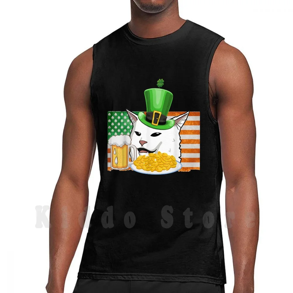 Saint Confused Cat Meme Day Smudge Tank Tops Vest 100% Cotton Sister Internet Fathers Women Great Toddlers Mom Birthday
Saint Confused Cat Meme Day Smudge Tank Tops Vest 100% Cotton Sister Internet Fathers Women Great Toddlers Mom Birthday