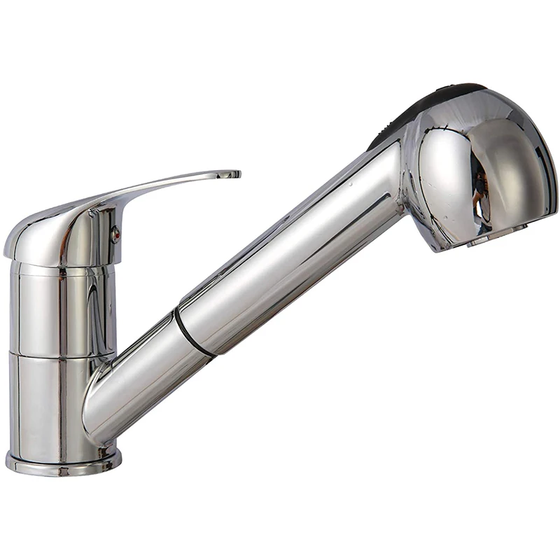 Смеситель для кухонной раковины, из нержавеющей стали, хромированный
Смеситель для кухонной раковины, из нержавеющей стали, хромированный