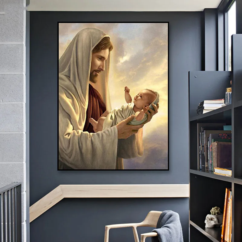 Diy Handwork Diamond Mosaic 5D DIY Diamond Painting Full Square picture of Rhinestones Diamond Embroidery Jesus baby Decor TY223
Diy Handwork Diamond Mosaic 5D DIY Diamond Painting Full Square picture of Rhinestones Diamond Embroidery Jesus baby Decor TY223