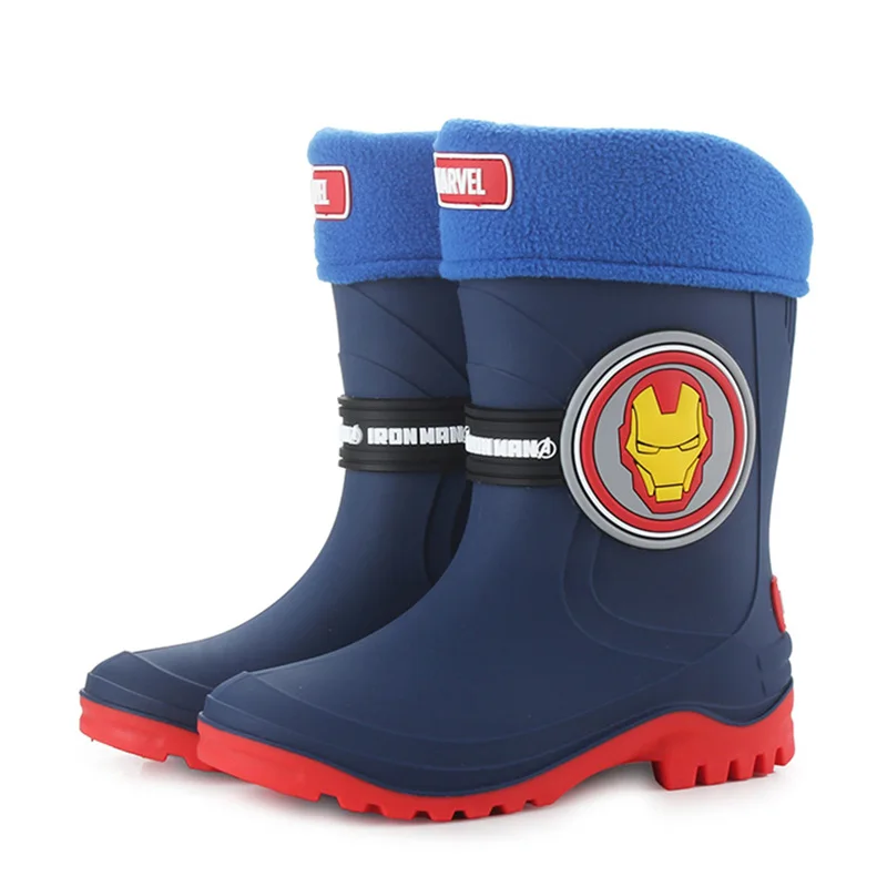Disney Marvel Ironman Boys Rain Boots 8-15 Years Old Captain America Children's Rain Boots Removable Liner Rubber Overshoes
Disney Marvel Ironman Boys Rain Boots 8-15 Years Old Captain America Children's Rain Boots Removable Liner Rubber Overshoes