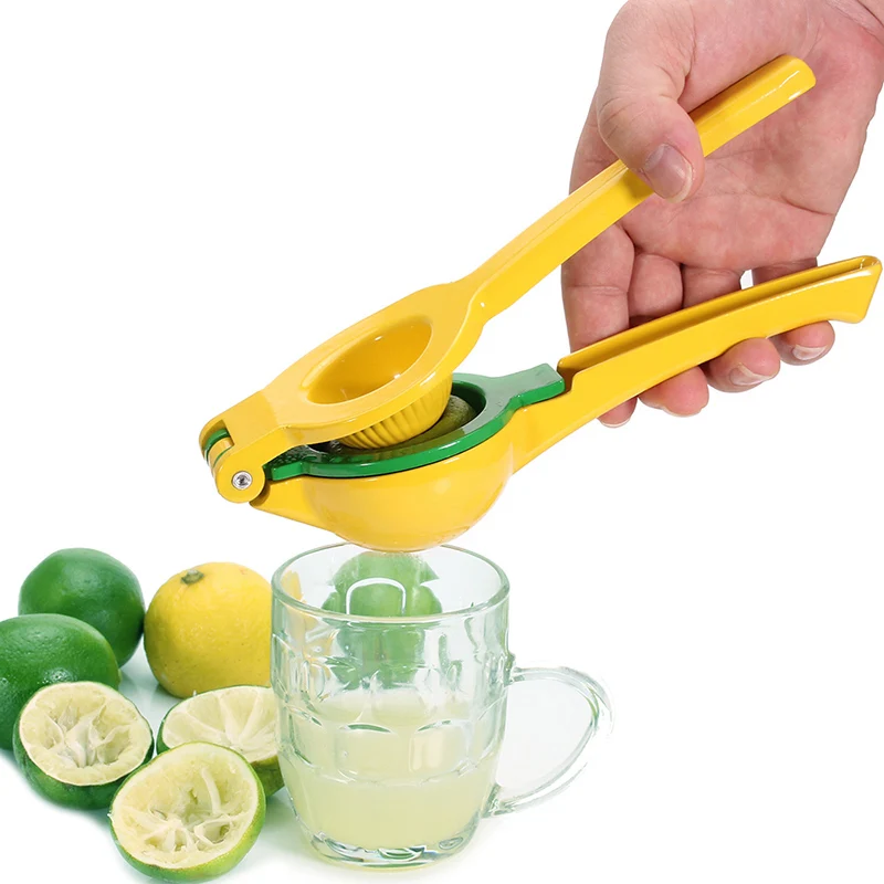 

2 in 1 Lemon Tong Juicer Hand Squeezer Orange Citrus Juice Presser Fruits Grape Kiwi Clip Kitchen Tools Outdoor Manual Juicer