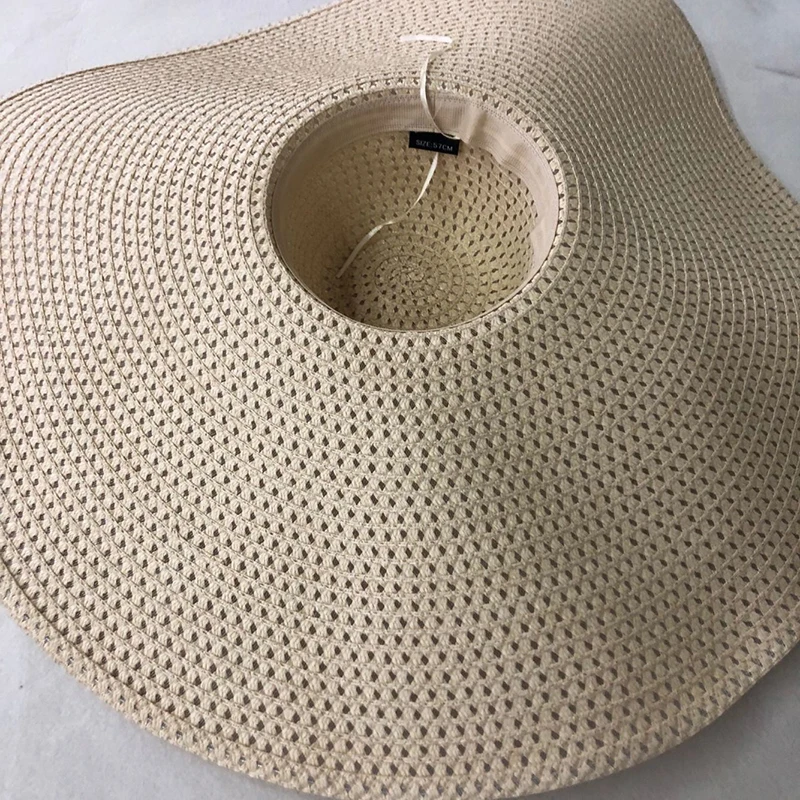 LVTZJ New Wide Brim Oversized Beach Hats For Women Large Straw Hat UV Protection Foldable Sun Shade Hat Wholesale Dropshipping
LVTZJ New Wide Brim Oversized Beach Hats For Women Large Straw Hat UV Protection Foldable Sun Shade Hat Wholesale Dropshipping