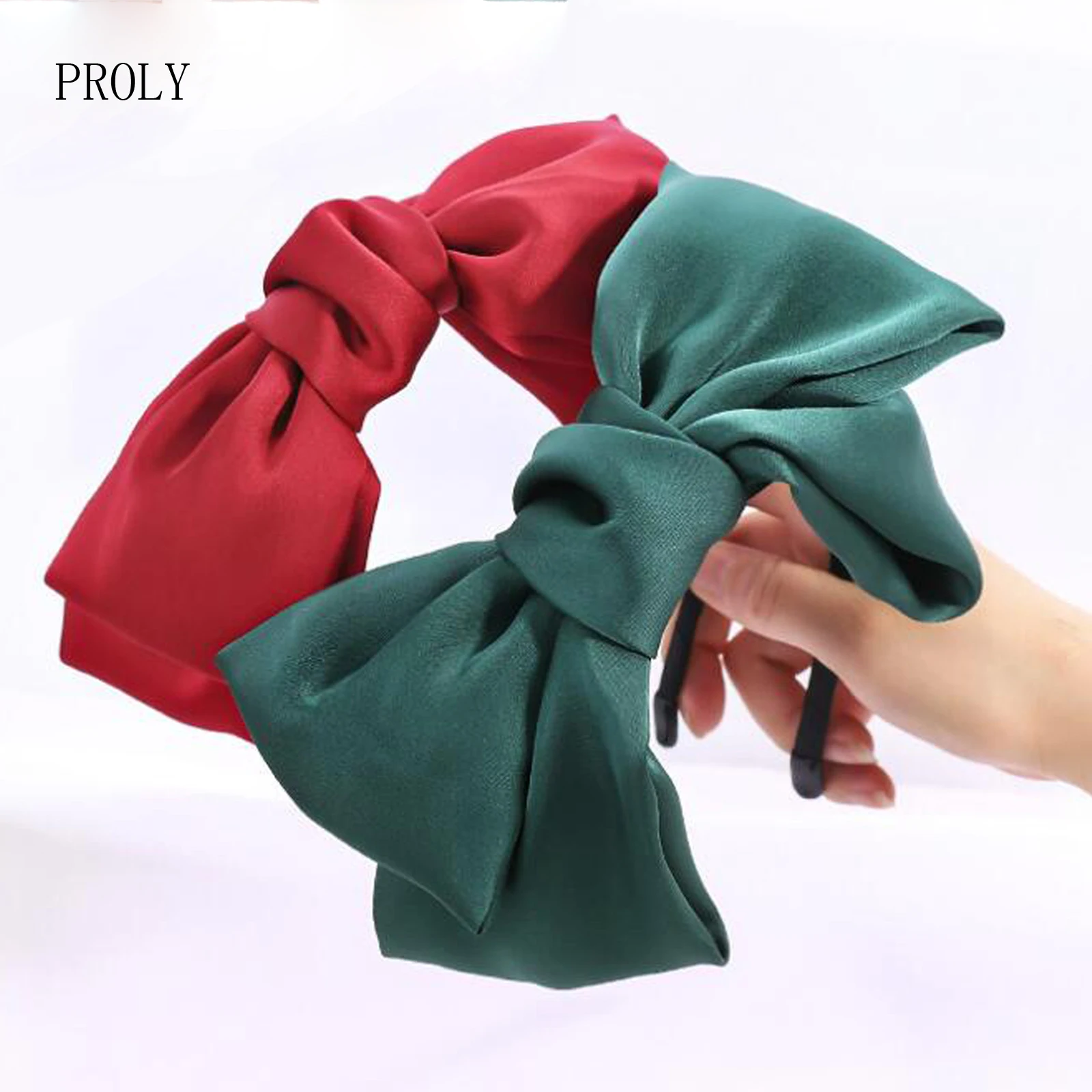 PROLY New Classic Women Hair Accessories Big Bow Knot Headwear Solid Headband For Adult Summer Autumn Hairband Wholesale
PROLY New Classic Women Hair Accessories Big Bow Knot Headwear Solid Headband For Adult Summer Autumn Hairband Wholesale