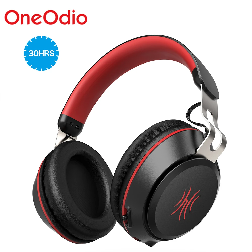 Oneodio Bluetooth наушники с микрофоном Спортивная Беспроводная гарнитура 5 0 Накладные