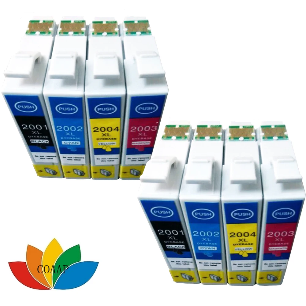 Compatible T200XL Ink Cartridges for Epson Expression XP200 300 400 310 410 WorkForce WF2510 WF2530 inkjet printer T2001 - T2004
Compatible T200XL Ink Cartridges for Epson Expression XP200 300 400 310 410 WorkForce WF2510 WF2530 inkjet printer T2001 - T2004
