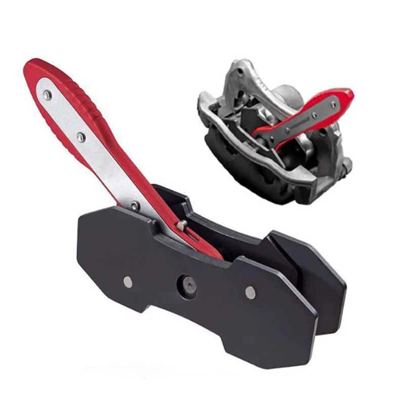 Штангенциркуль тормозной CMTOOL для пяти бананов, инструмент для прессования поршня с трещоткой, с 2 стальными пластинами красного цвета
Штангенциркуль тормозной CMTOOL для пяти бананов, инструмент для прессования поршня с трещоткой, с 2 стальными пластинами красного цвета