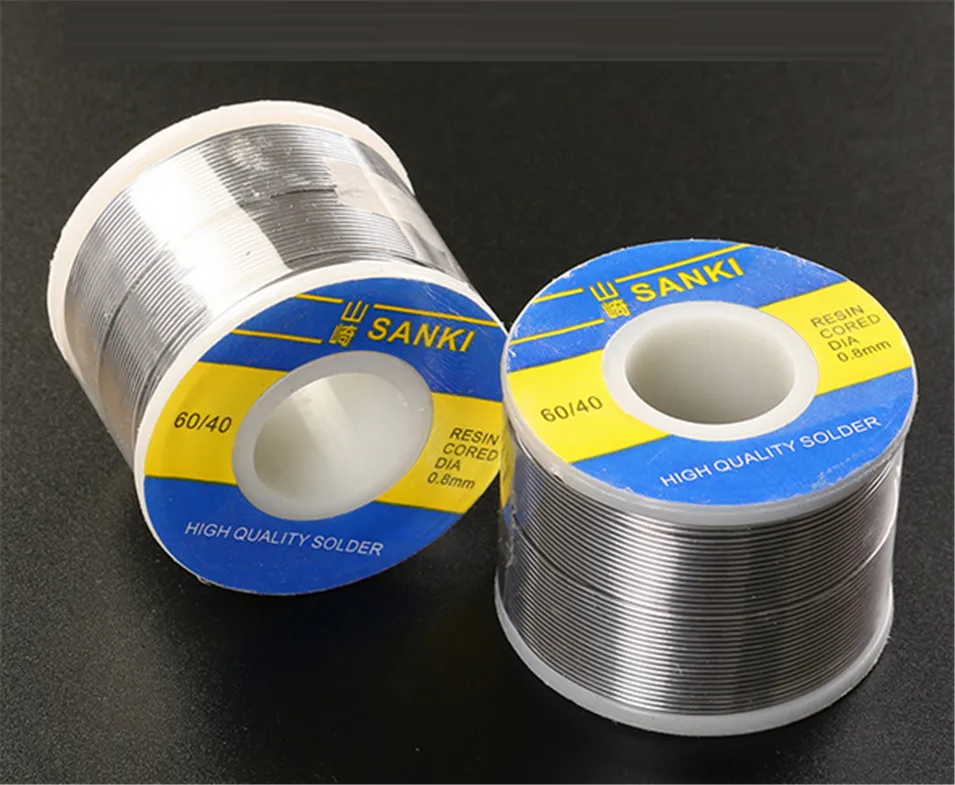 New Welding SANKI solder wire Reel 250g FLUX 2.0% 0.5mm 60/40 45FT Tin Lead Line Rosin Core Flux Solder Soldering Wholesale
New Welding SANKI solder wire Reel 250g FLUX 2.0% 0.5mm 60/40 45FT Tin Lead Line Rosin Core Flux Solder Soldering Wholesale
