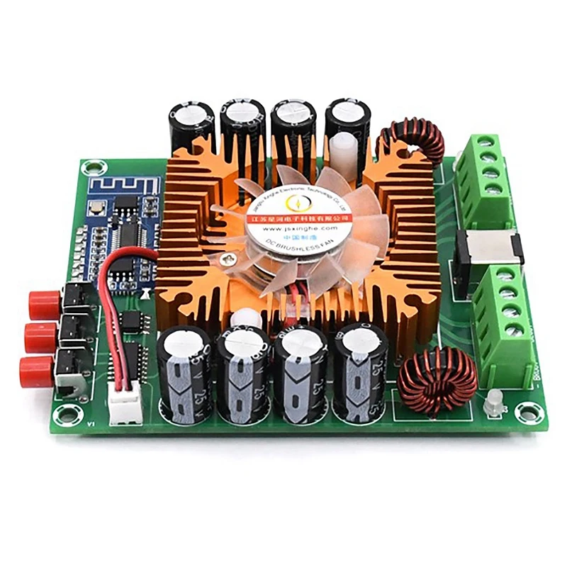 TDA7850 Audio Power Amplifier Board XH-A373K Bluetooth 5.0 Analog Circuit 4X50W High Power BTL Power Amplifier Board
TDA7850 Audio Power Amplifier Board XH-A373K Bluetooth 5.0 Analog Circuit 4X50W High Power BTL Power Amplifier Board