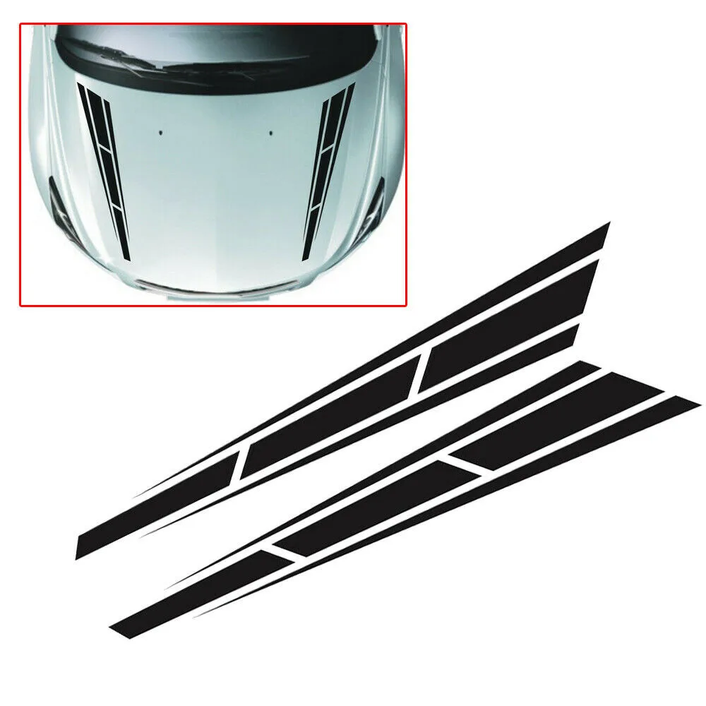 1 Pc 80x12cm Car Front Stickers Racing Stripes Graphics Decor Hood Sticker Accessories Vinyl Auto Sticker
1 Pc 80x12cm Car Front Stickers Racing Stripes Graphics Decor Hood Sticker Accessories Vinyl Auto Sticker
