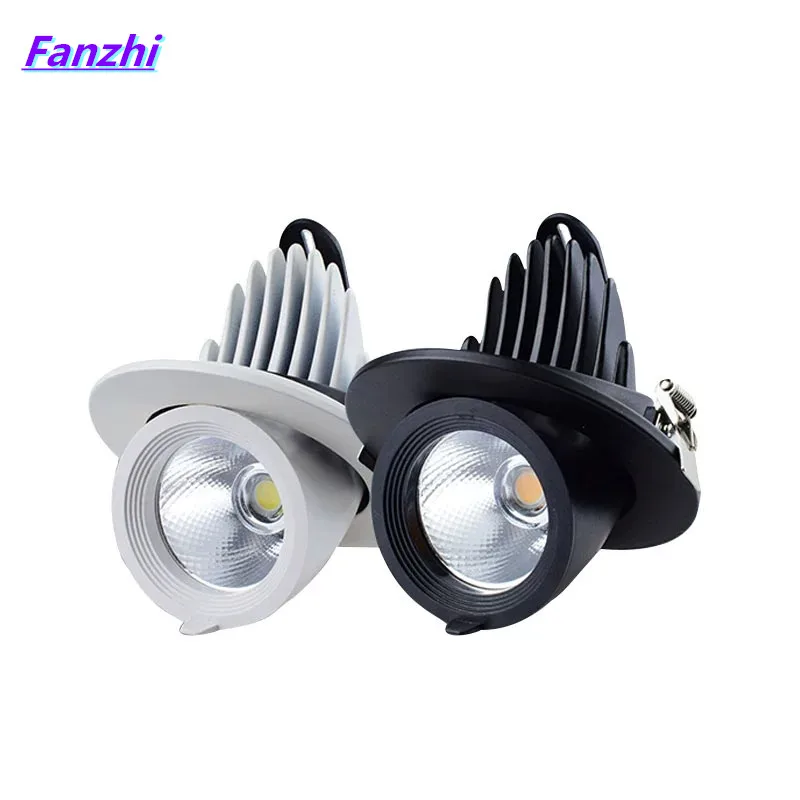 Dimmable Recessed Recessed LED Recessed Lights 10W15W20W30W, AC85-265V, Adjustable, 360 °, COB, Indoor Lighting
Dimmable Recessed Recessed LED Recessed Lights 10W15W20W30W, AC85-265V, Adjustable, 360 °, COB, Indoor Lighting