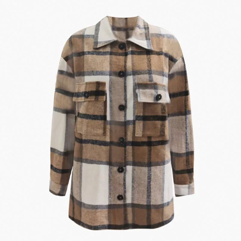 Autumn 2021 Plaid Blouse Women Casual Loose Korean Blouses Shirt For Woman Good Quality Office Lady Asymmetry Women's Blouses
Autumn 2021 Plaid Blouse Women Casual Loose Korean Blouses Shirt For Woman Good Quality Office Lady Asymmetry Women's Blouses