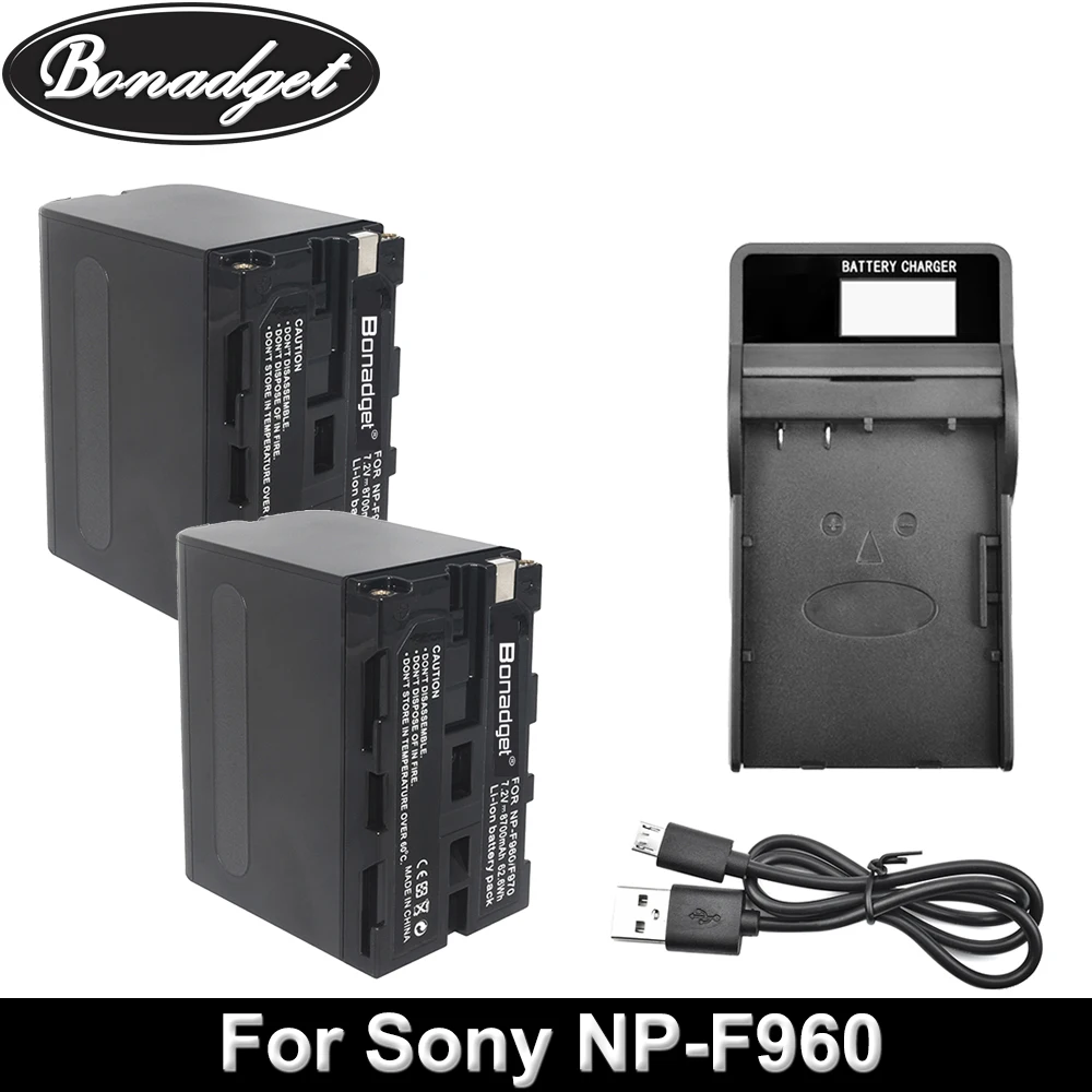 Батарейка Bonadget 7 2 в 8700 мАч для Фотоаппарата Sony|Цифровые аккумуляторы| |