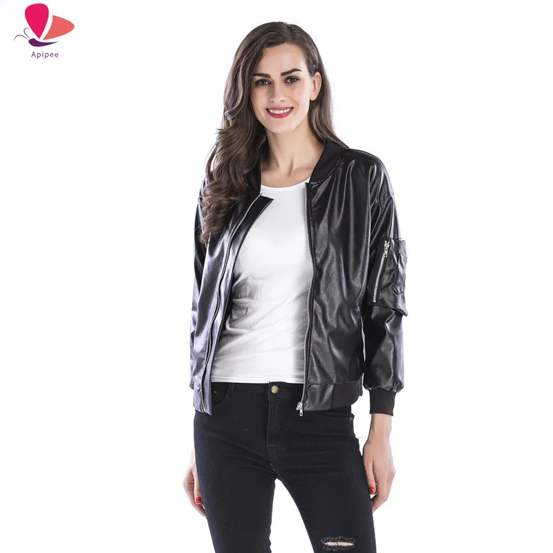 2021 Fashion New Women's Leather Jacket Pimkie Cleaning Single PU Leather Jacket Motorcycle Temale Women Slim coat 2XL
2021 Fashion New Women's Leather Jacket Pimkie Cleaning Single PU Leather Jacket Motorcycle Temale Women Slim coat 2XL