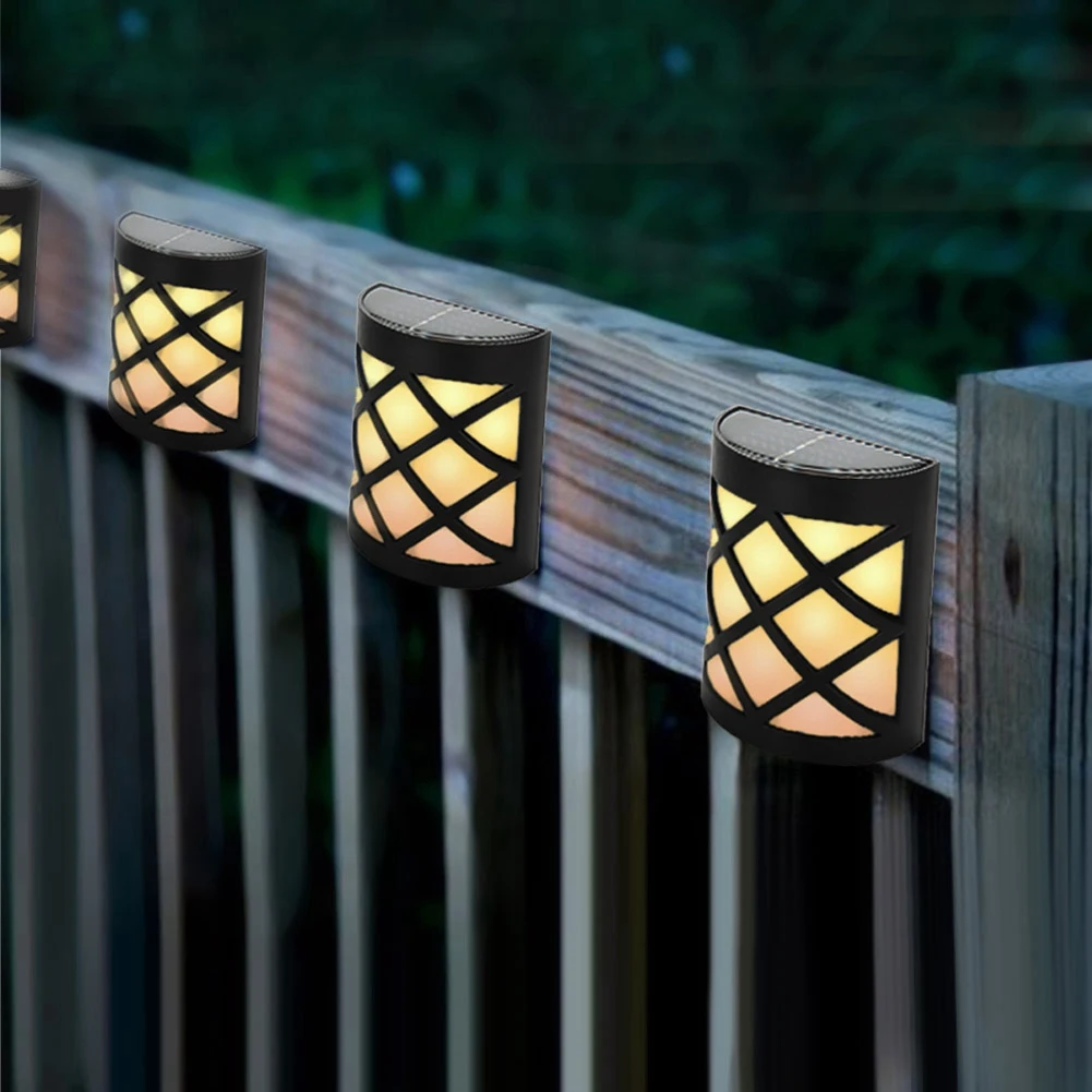 4pcs Waterproof Solar Power LED Light Wall-Mounted Lamps Internal Solar Panel Rechargeable Battery For Garden Courtyard Fence
4pcs Waterproof Solar Power LED Light Wall-Mounted Lamps Internal Solar Panel Rechargeable Battery For Garden Courtyard Fence