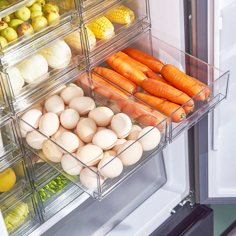 Refrigerator Drawer Organizer Transparent Fridge Storage Bin Plastic Containers For Pantry Freezer Egg Plate
Refrigerator Drawer Organizer Transparent Fridge Storage Bin Plastic Containers For Pantry Freezer Egg Plate