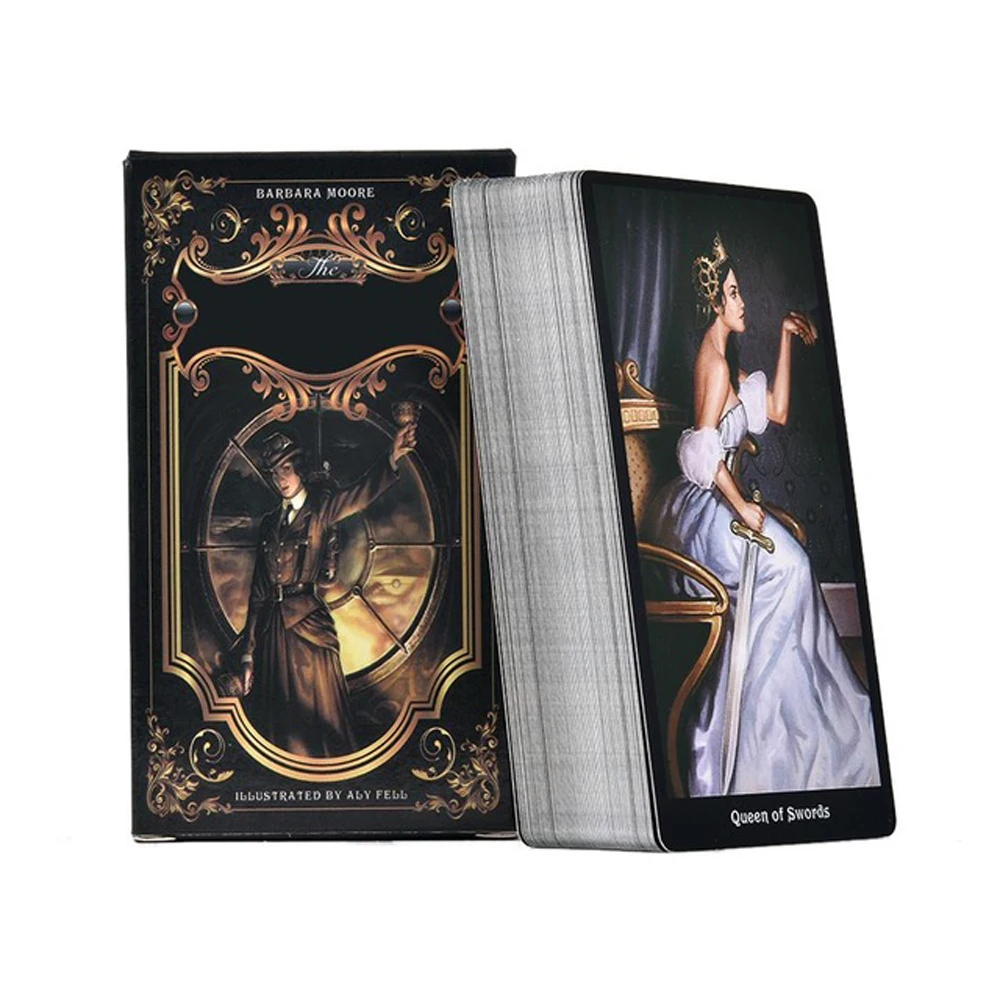 2021 The New Steampunk Tarot Table Deck Board Game Card For Family Gathering Party Playing Game
2021 The New Steampunk Tarot Table Deck Board Game Card For Family Gathering Party Playing Game