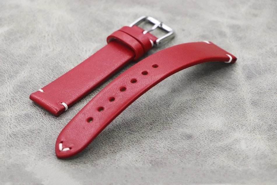 18 20 22mm Soft cozy Watch Straps Fashion Genuine Leather Watchband High-end Red yellow green Watch Straps Men woman Bracelet
18 20 22mm Soft cozy Watch Straps Fashion Genuine Leather Watchband High-end Red yellow green Watch Straps Men woman Bracelet