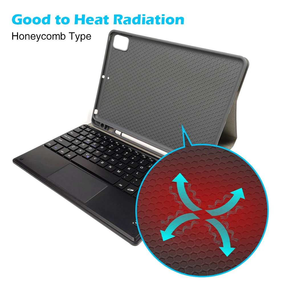 Сенсорная Bluetooth-клавиатура для iPad Pro 11 2020 беспроводная клавиатура защитный чехол