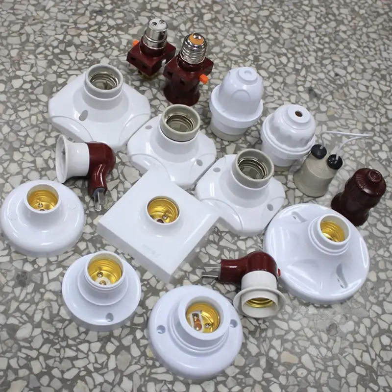 E27 Screwed Socket B22 Plug Bayonet Lamp Holder Induction Lamp Holder e27 Socket Bulb Holder Lighting Accessories Douille e27
E27 Screwed Socket B22 Plug Bayonet Lamp Holder Induction Lamp Holder e27 Socket Bulb Holder Lighting Accessories Douille e27