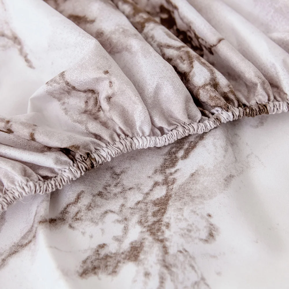 Fitted Bed Sheet Bed Linen One Piece Double Bed Sheet Cotton Sheet with Elastic Mattress Cover Marble 3D Pattern Bedding Home
Fitted Bed Sheet Bed Linen One Piece Double Bed Sheet Cotton Sheet with Elastic Mattress Cover Marble 3D Pattern Bedding Home