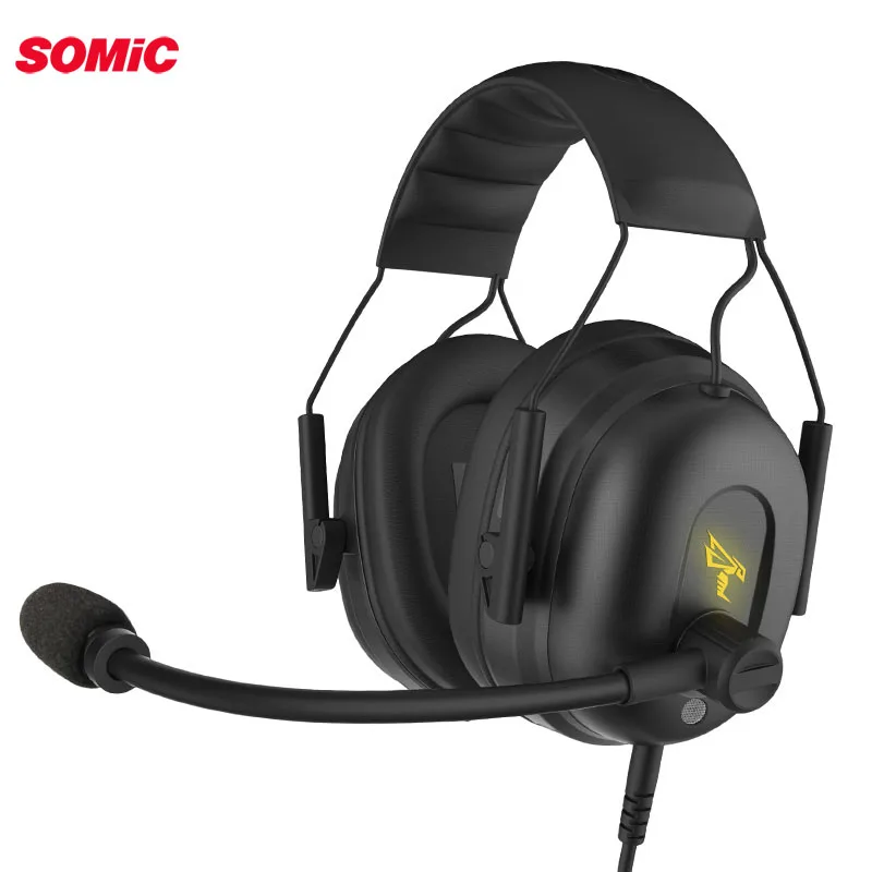 Somic G936 Stereo Gaming Headset 7.1 Virtual Surround Game Earphone with Mic dj LED Light Headphone for PC Computer Laptop Gamer
Somic G936 Stereo Gaming Headset 7.1 Virtual Surround Game Earphone with Mic dj LED Light Headphone for PC Computer Laptop Gamer